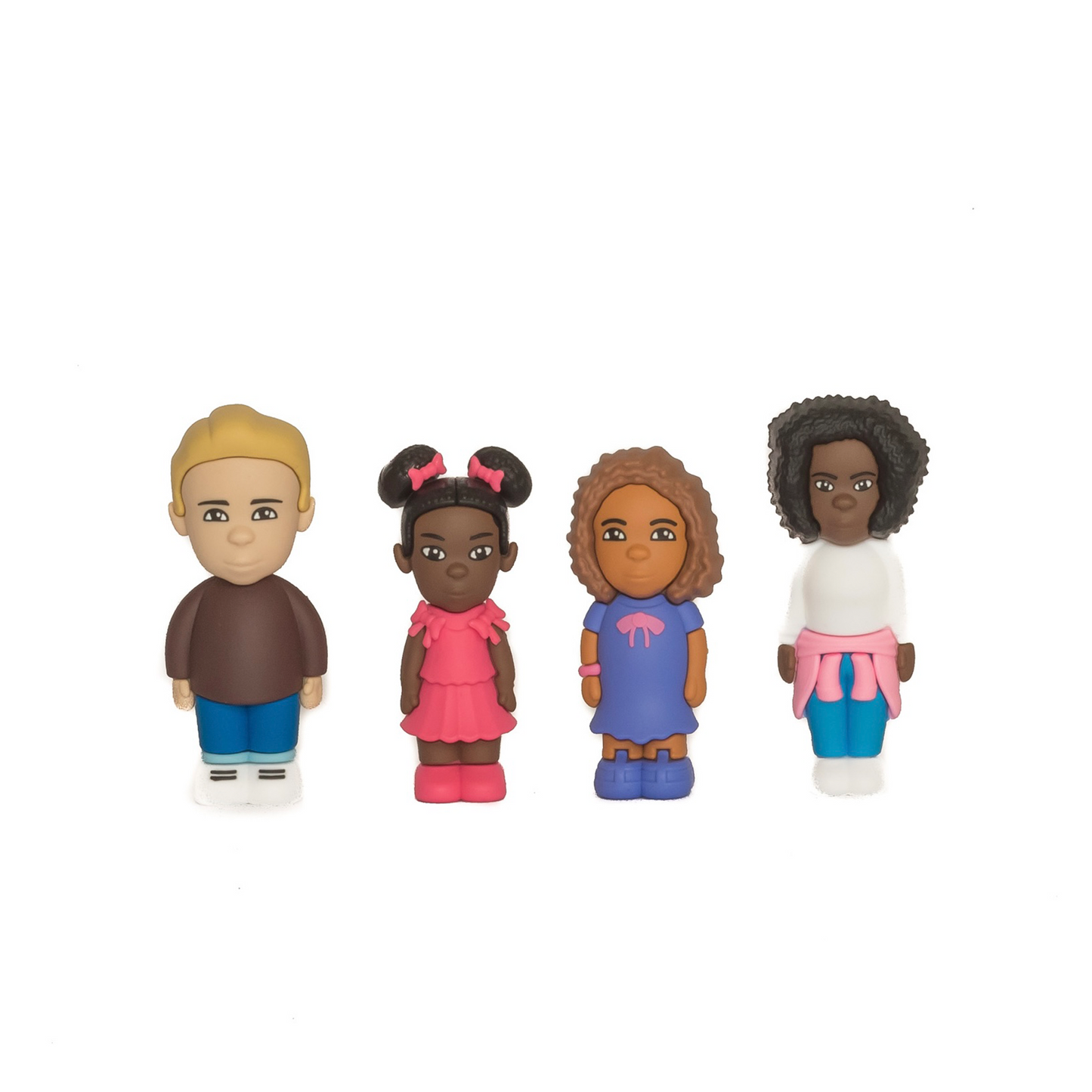 The Croft Family - miniature dolls